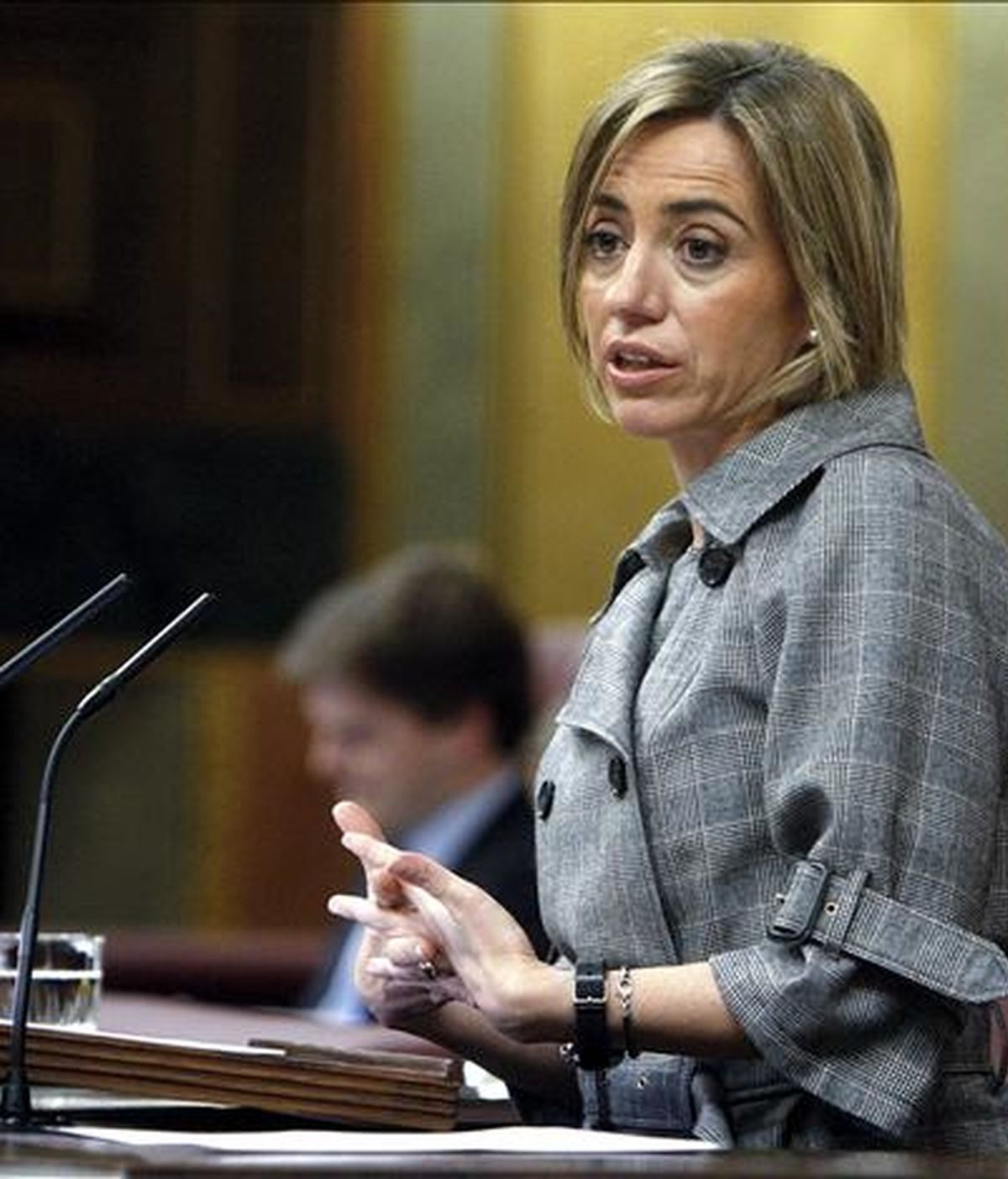 La ministra de Defensa, Carme Chacón. EFE/Archivo