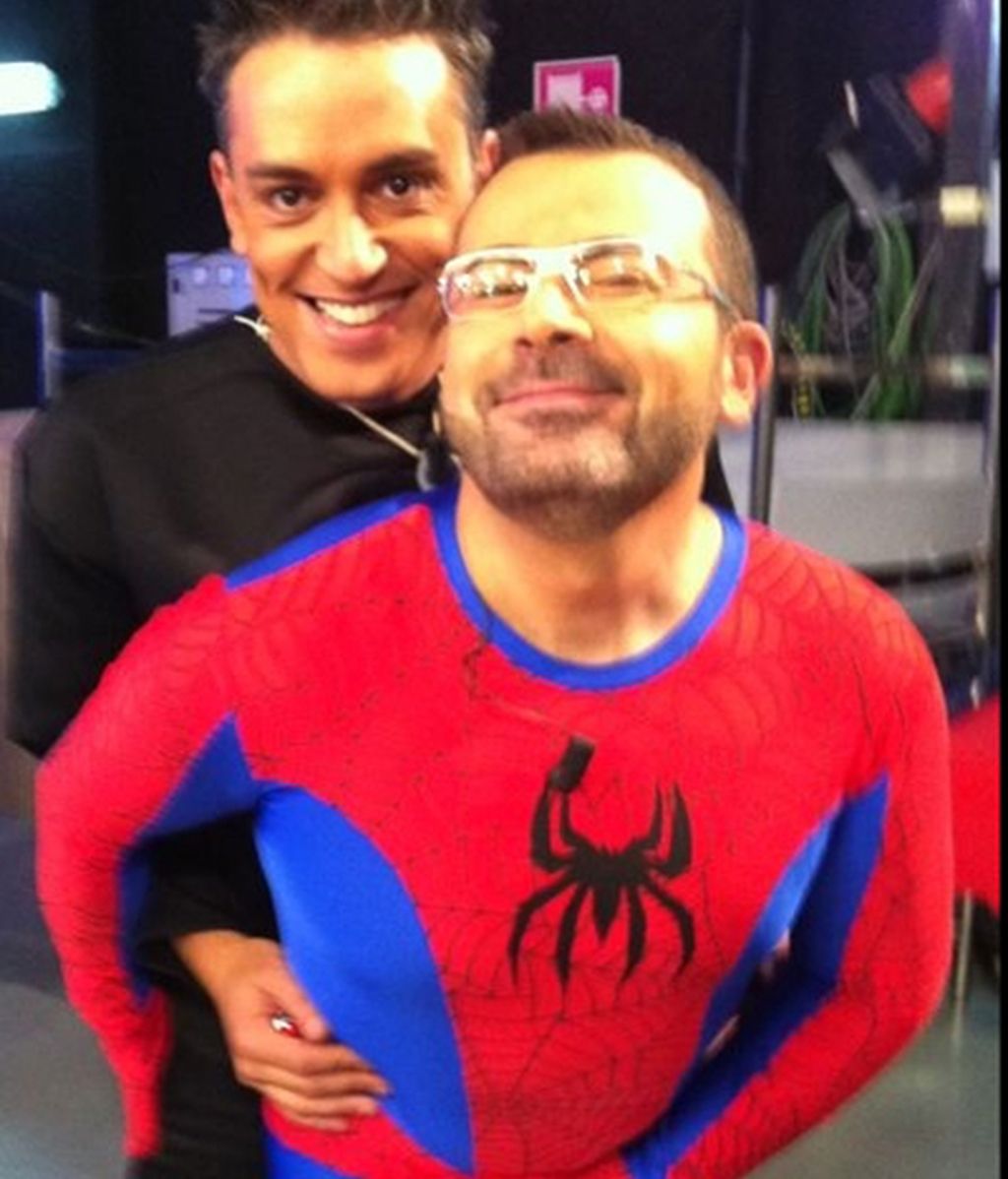 Kiko y Jorge Javier, muy cariñosos