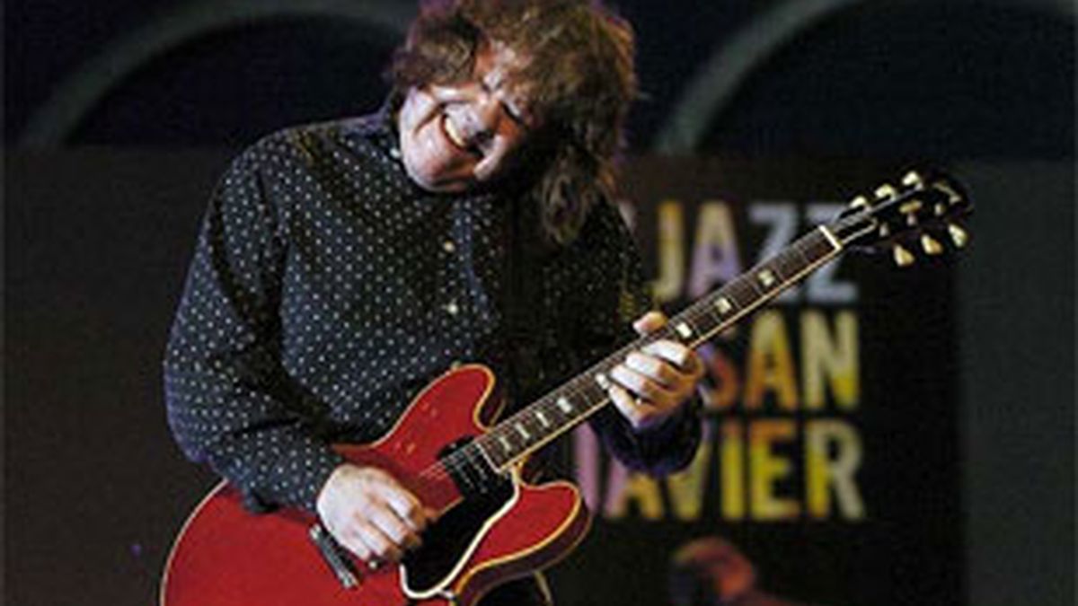 Imagen de archivo de Gary Moore. Foto: EFE.