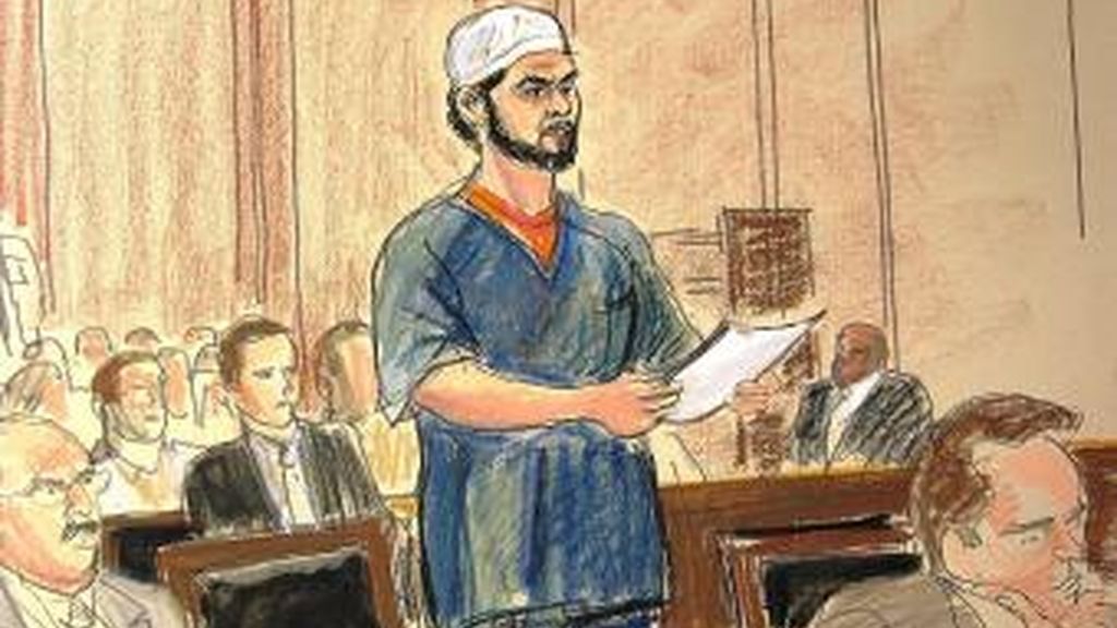 Imagen del juicio. AP. Imagen del juicio. AP.