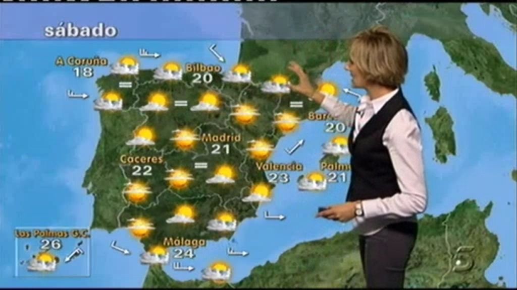 El tiempo, con Rosalía Fernández