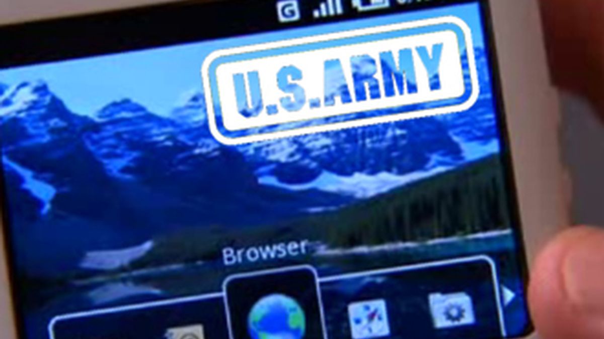 Los ingenieros militares desarrollarán un software que permitiría a los soldados localizar a los enemigos en el terreno circundante mediante un teléfono con sistema operativo Android.