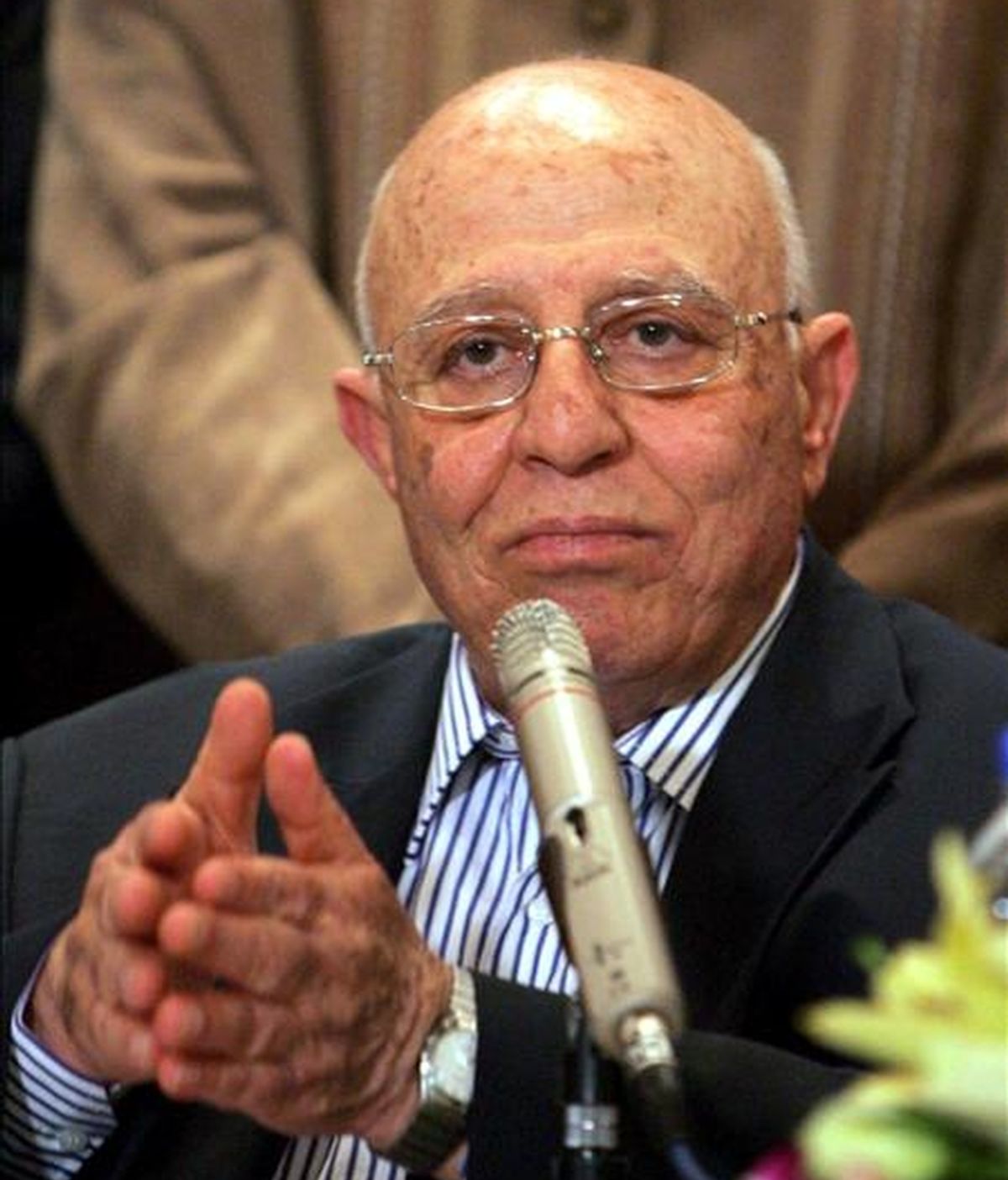El ex primer ministro de la Autoridad Nacional Palestina (ANP) y jefe del equipo negociador palestinos, Ahmed Qurea. EFE/Archivo