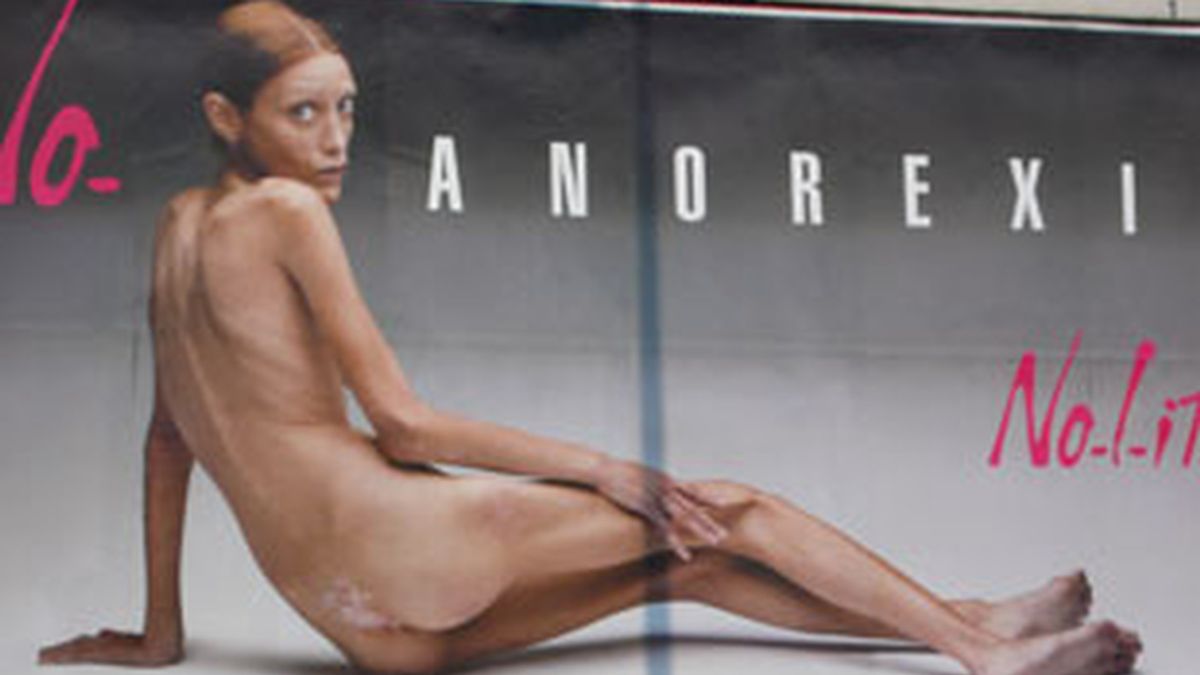 Isabelle Caro protagonizó una polémica campaña publicitaria. Foto: Gtres.