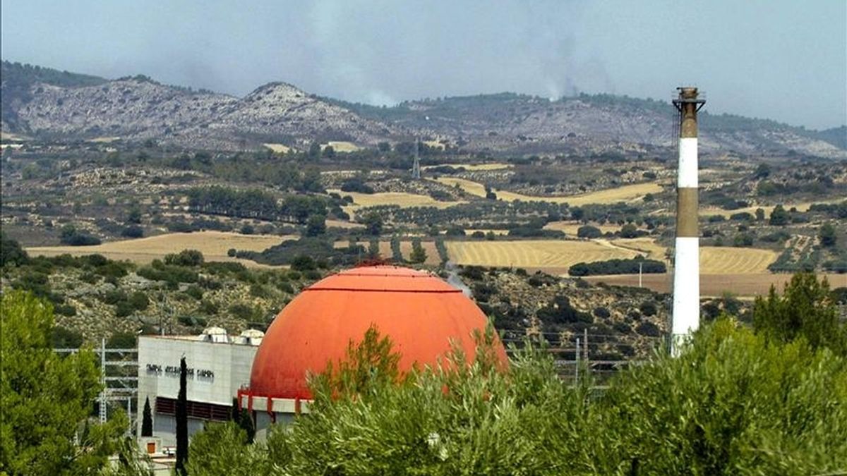 Vista de la central nuclear de Zorita (Guadalajara). EFE/Archivo