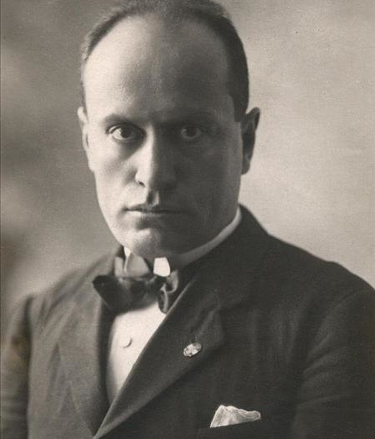 Fotografía de archivo del polítivo italiano, Benito Mussolini. EFE/Archivo