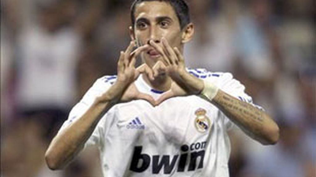 El jugador del Real Madrid, Ángel Di María.