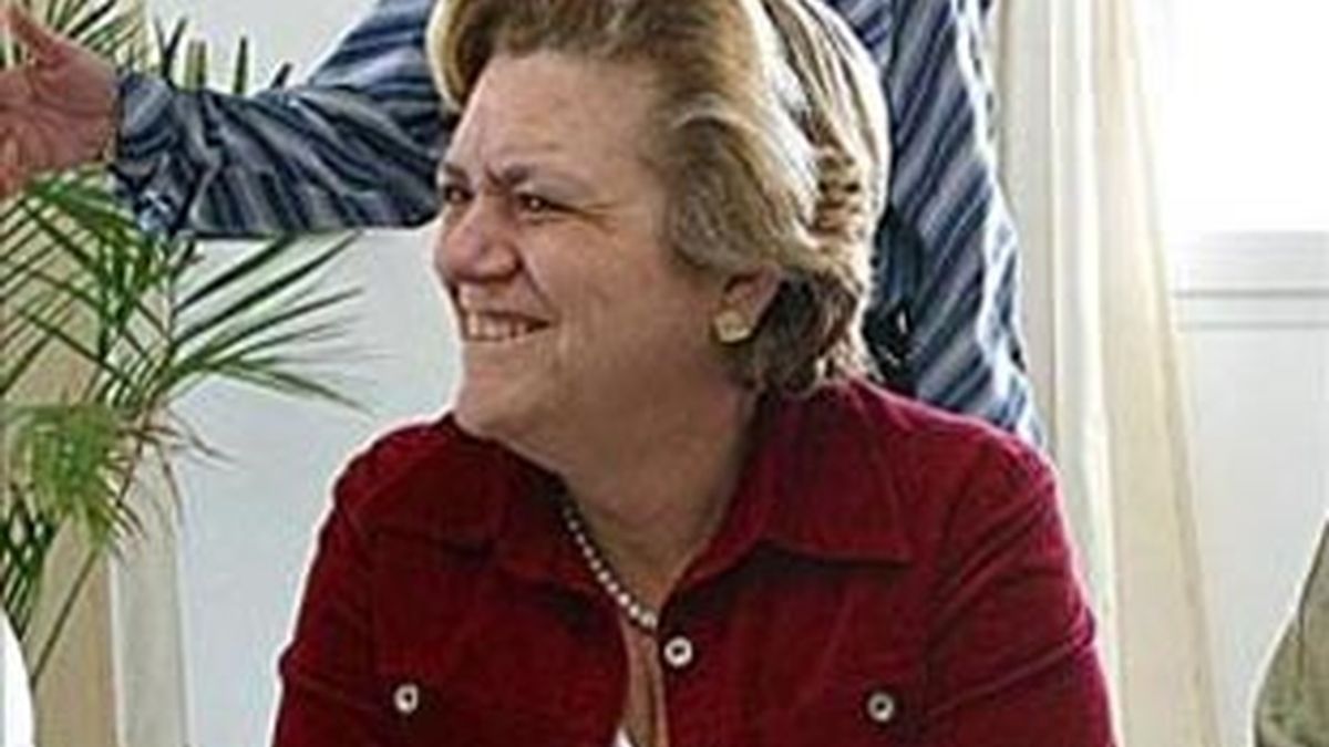 María José Docal, ex presidenta del Cabildo de Lanzarote. Foto: EFE