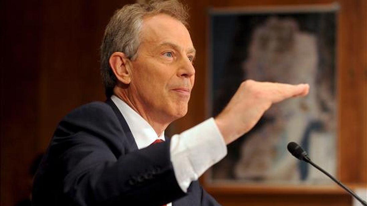 El ex primer ministro británico y actual enviado del Cuarteto a Oriente Medio, Tony Blair. EFE/Archivo