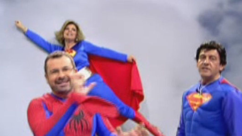 Los héroes de Sálvame surcan el cielo