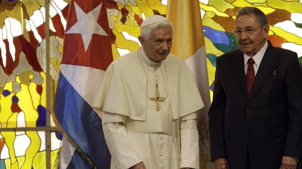 El Papa llega a La Habana