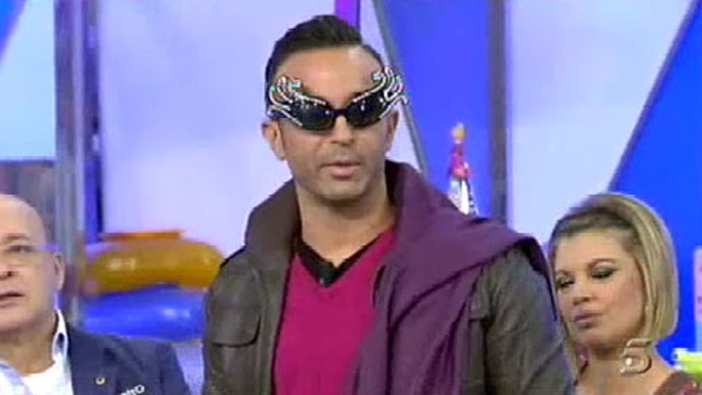 Luis Rollán imita a la Pantoja