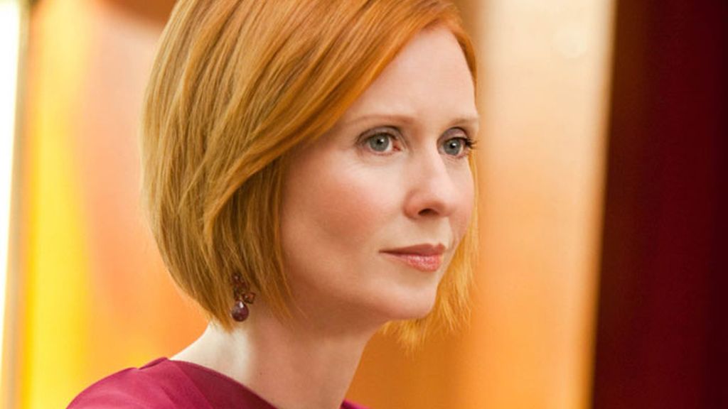 Cynthia Nixon, de mama