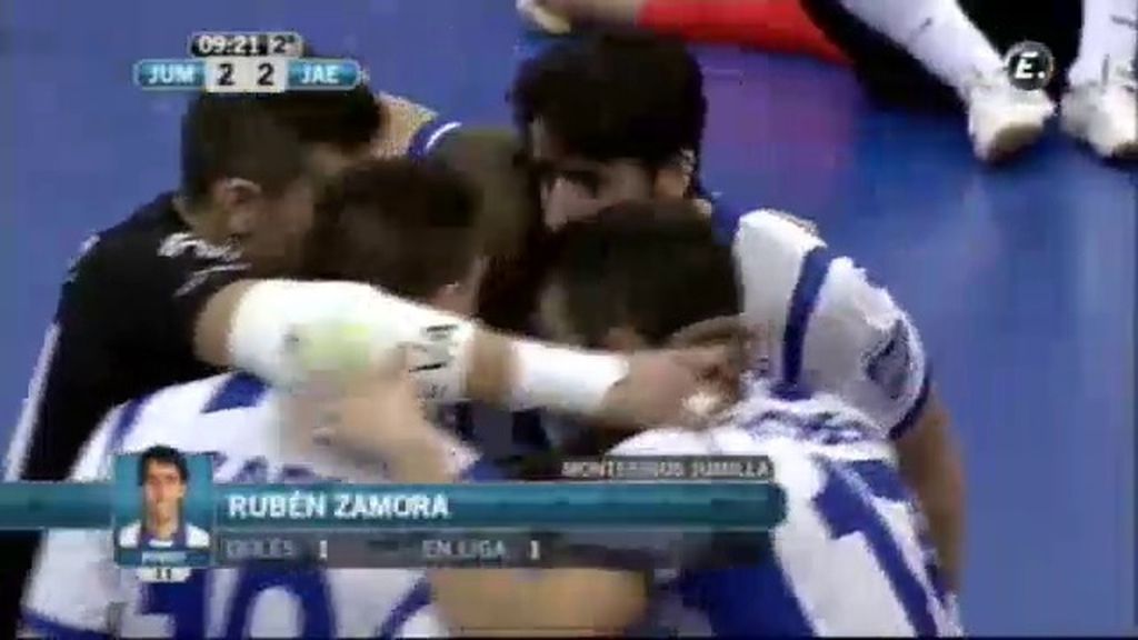 Gol de Zamora (Montesinos 2 - 2 Jaén)