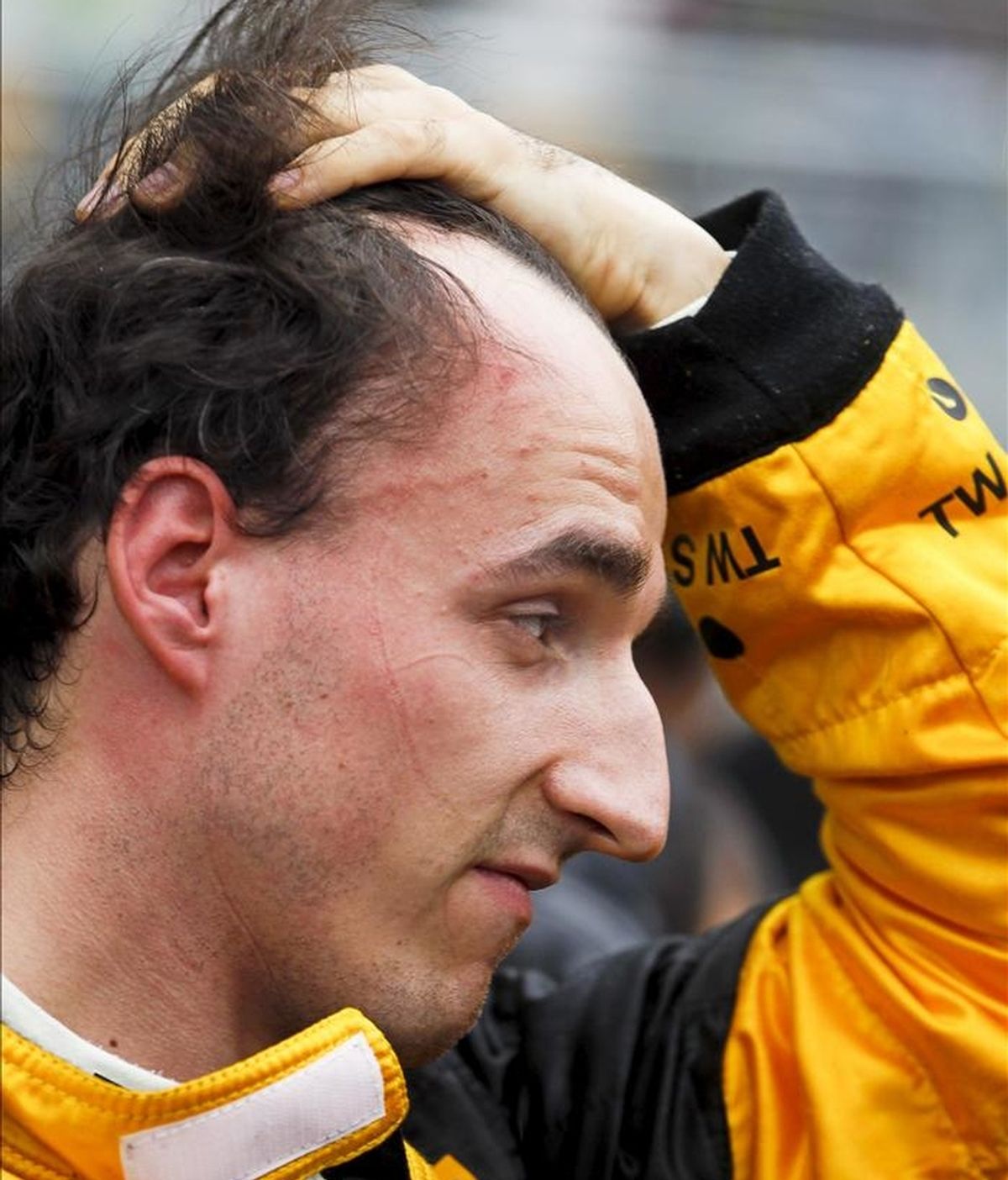 Imagen del 11 de junio de 2010 del piloto polaco de Fórmula Uno, Robert Kubica. EFE/Archivo