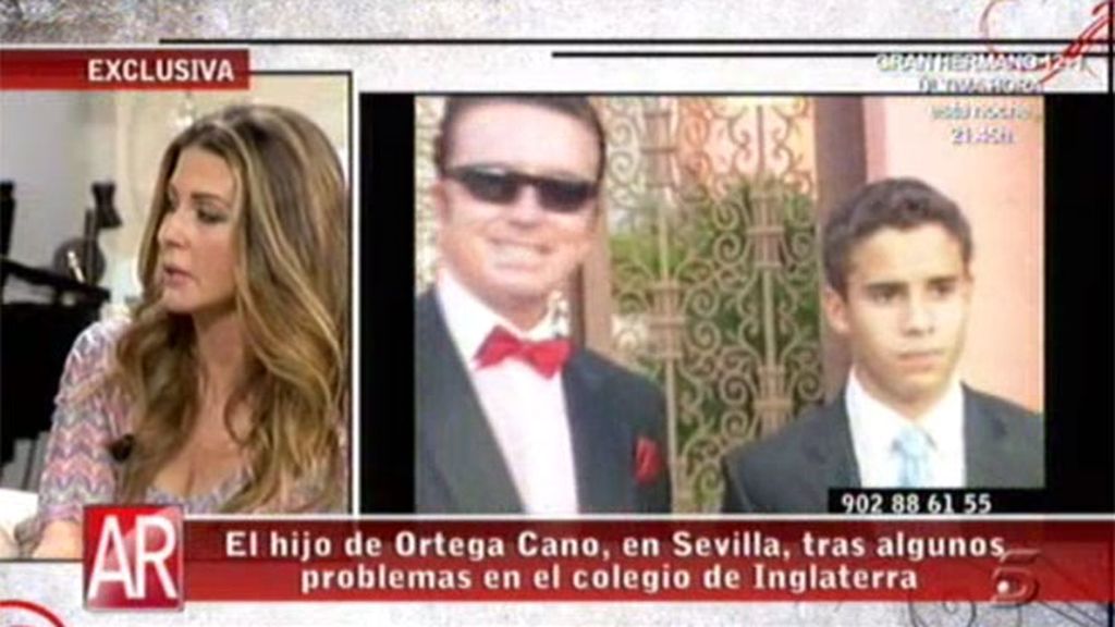 José Fernando, el hijo de Ortega Cano, vuelve a España