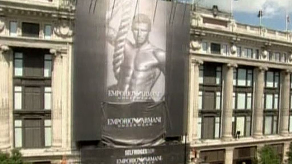 David Beckham, de nuevo al desnudo