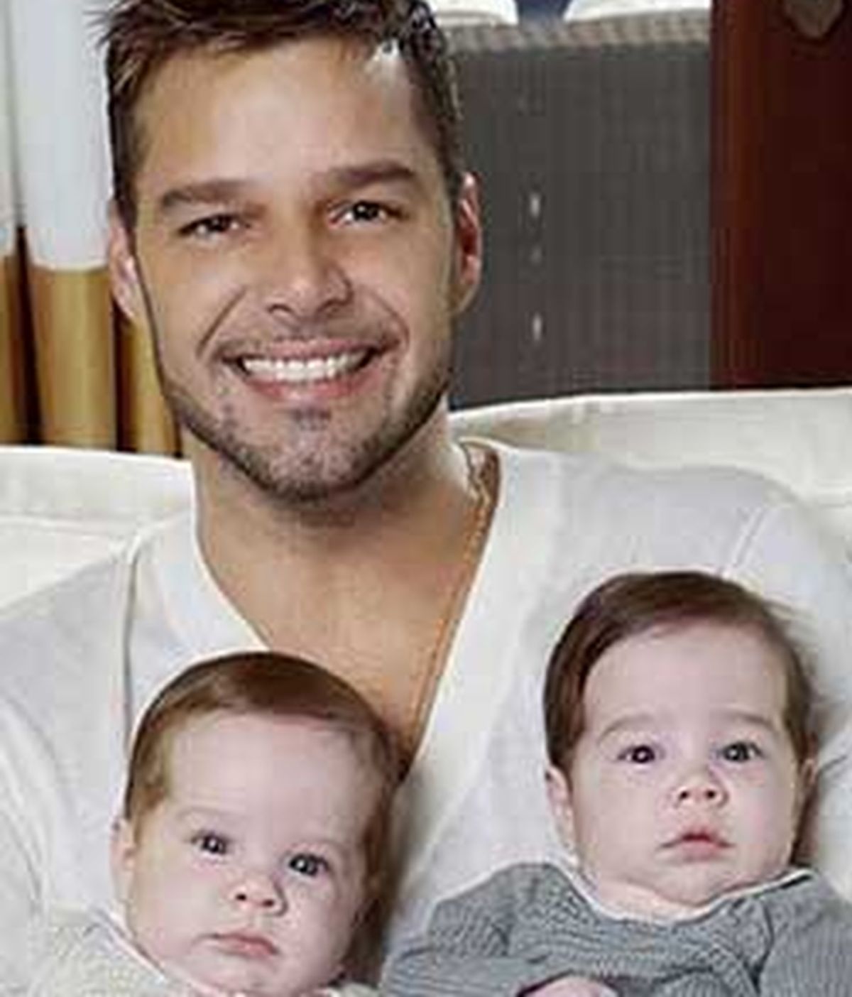 Ricky Martín, a finales del año pasado se convirtió en padre de unos gemelos. Ahora se ha hecho público el legado económico que deja a sus hijos.  Foto de archivo