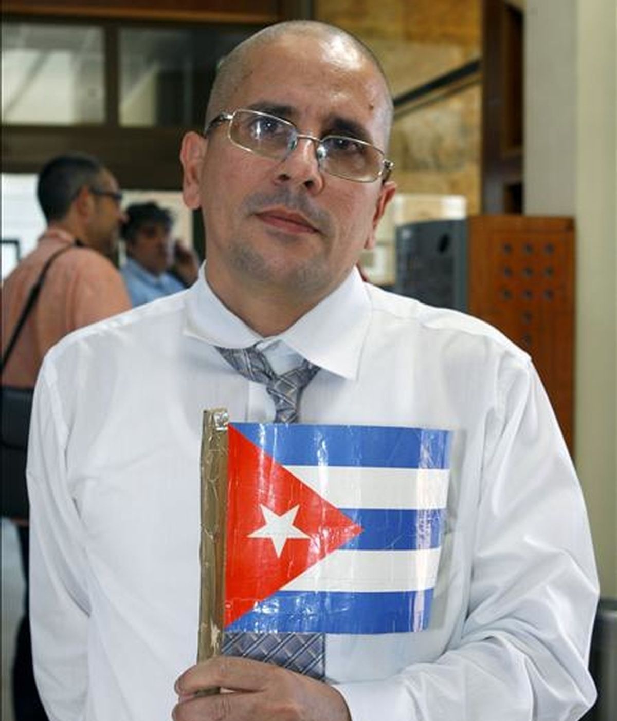 José Ubaldo Izquierdo, presos político cubano excarcelado el pasado 22 de julio. EFE/Archivo José Ubaldo Izquierdo, presos político cubano excarcelado el pasado 22 de julio. EFE/Archivo