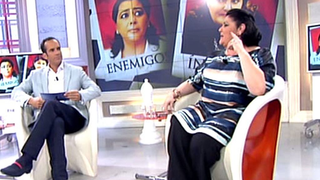 Charo Reina, lágrimas por una 'íntima enemistad'