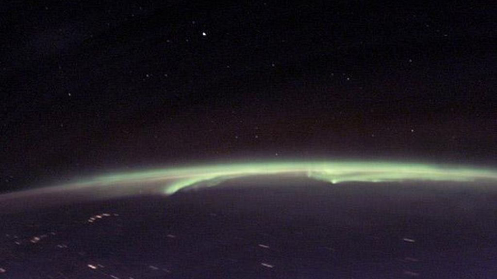 Auroras Boreales desde el espacio