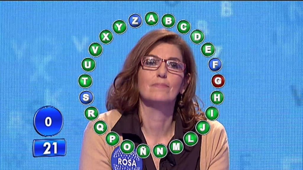 Rosa supera 'el rosco' contra Sara