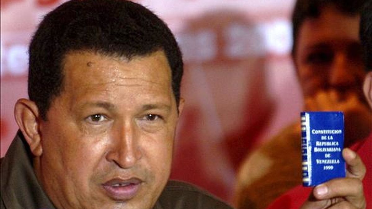 El presidente venezolano, Hugo Chávez. EFE/Archivo