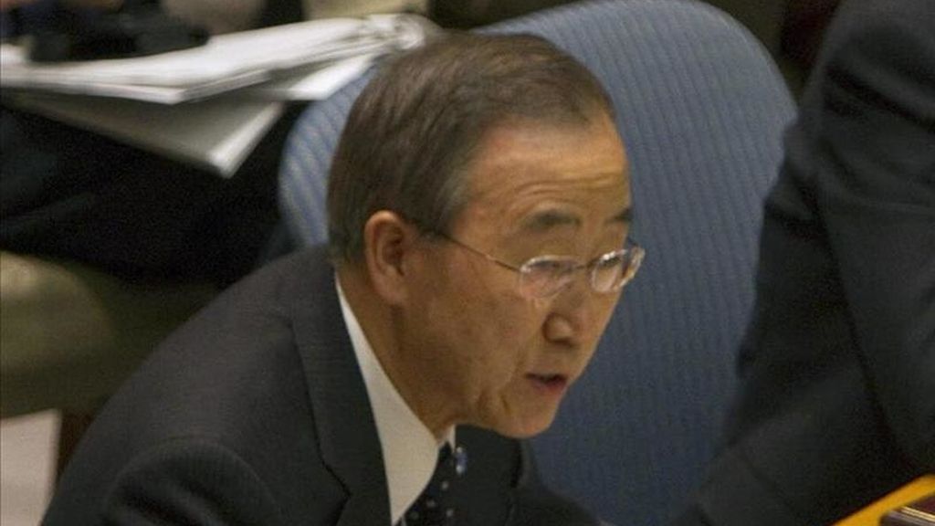 El secretario general de la ONU, Ban Ki-moon. EFE/Archivo