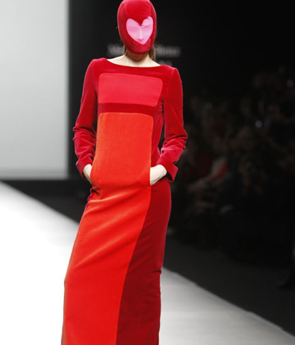 El terciopelo, hilo conductor de toda la colección