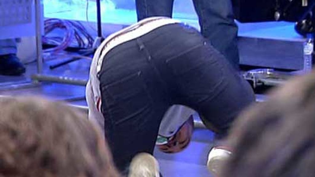 El trompazo de Rafa Mora