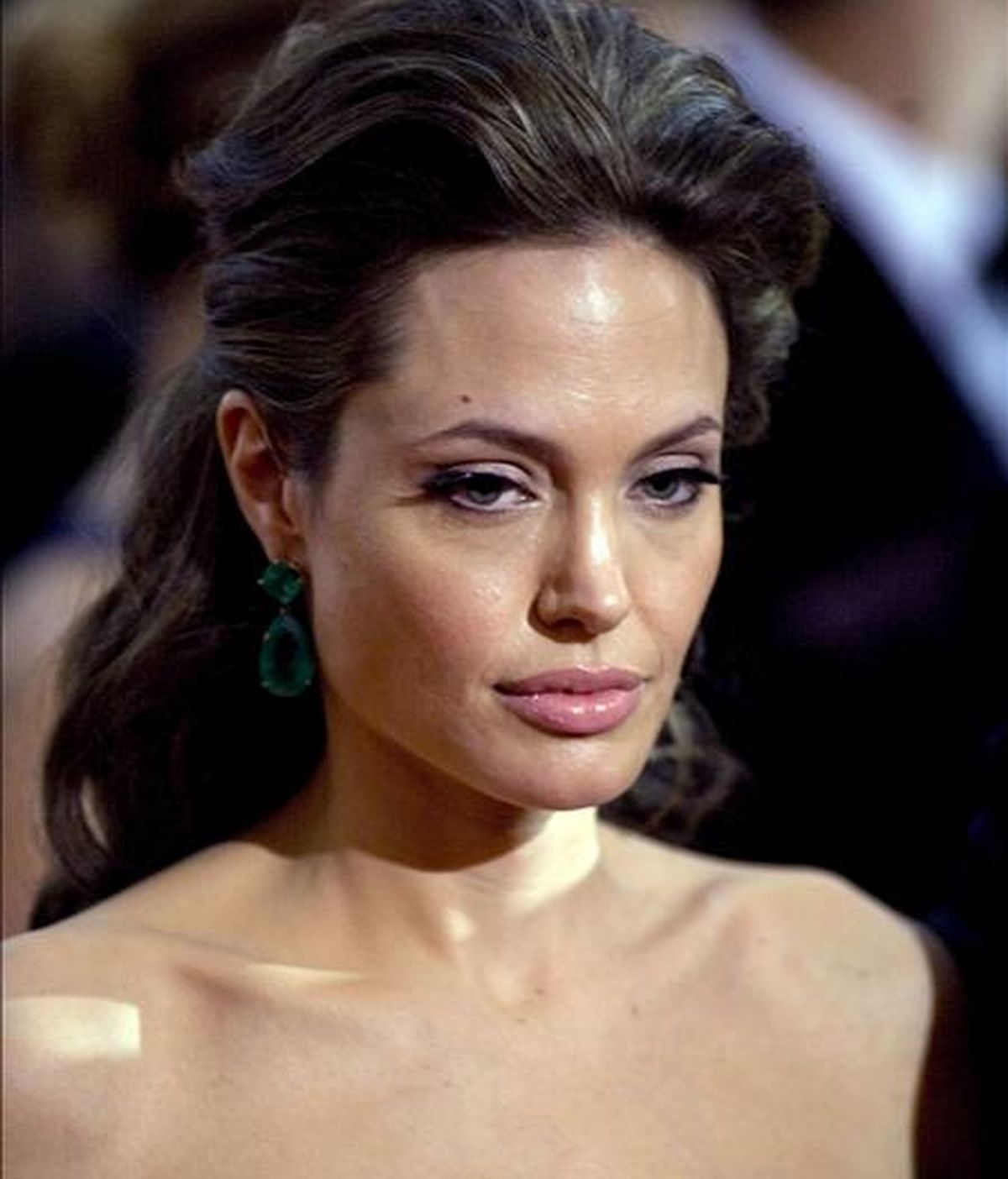 La actriz estadounidense Angelina Jolie aseguró: "No he hecho ninguna épica histórica de esa naturaleza y ella (Cleopatra) siempre ha sido fascinante.". EFE/Archivo
