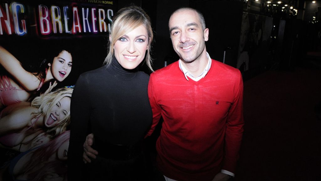 Luján Argüelles con Óscar Vega, director de Moneytime