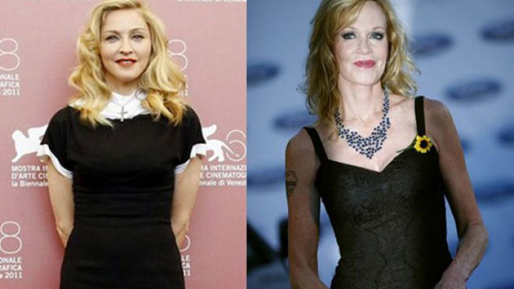 Madonna y Melanie Griffith, 53