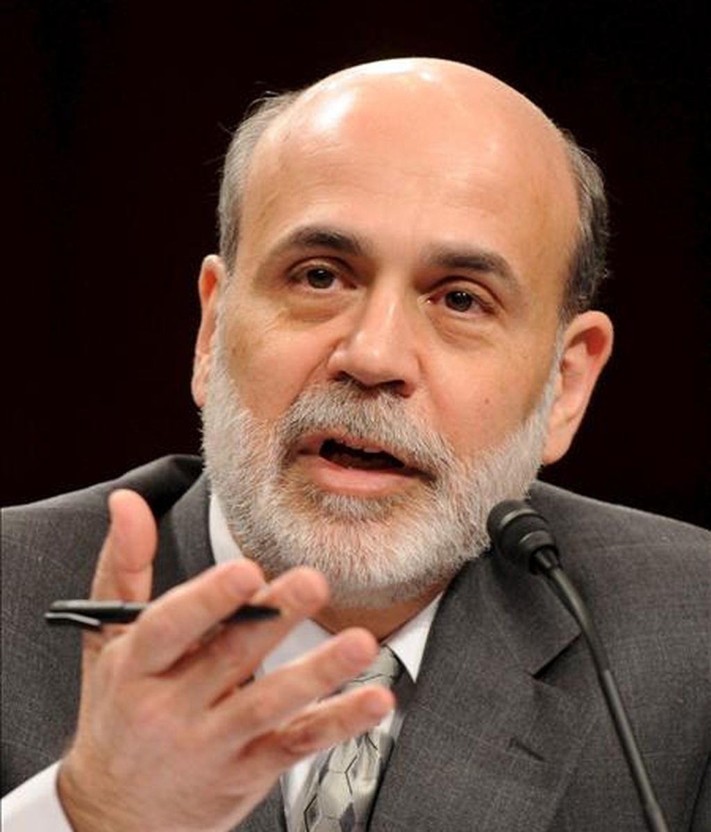 El presidente de la Reserva Federal de EE.UU., Ben Bernanke. EFE/Archivo