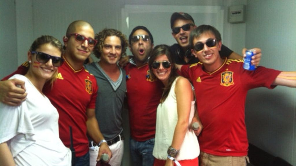 David Bisbal con Cali & El Dandee