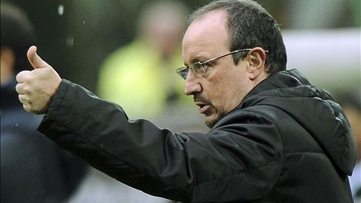El entrenador del Inter de Milán Rafa Benítez. EFE/Archivo El entrenador del Inter de Milán Rafa Benítez. EFE/Archivo