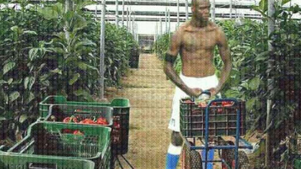 Montajes variados del jugador italiano