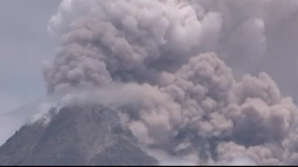 Nueva erupción del Merapi