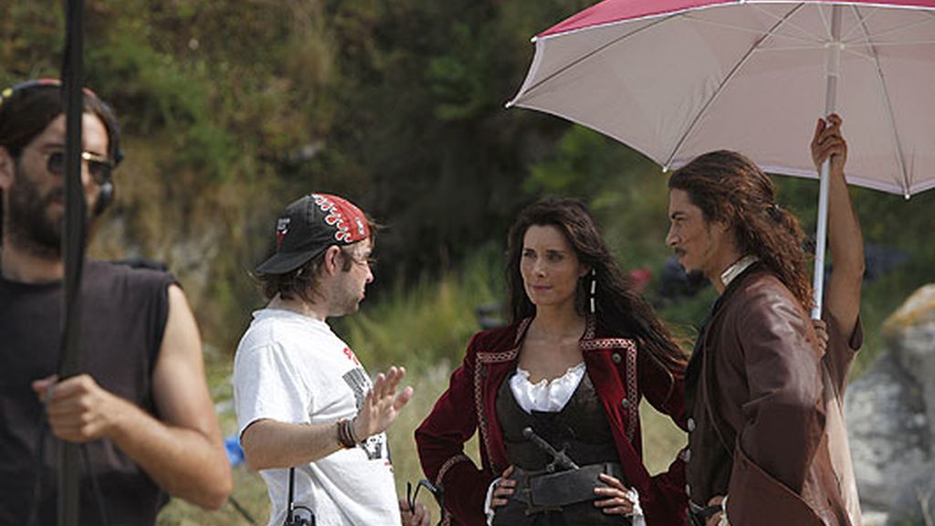 El rodaje de 'Piratas'