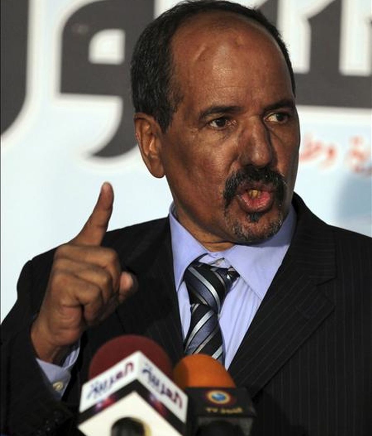 Mohamed Abdelaziz, presidente de la República Árabe Saharaui Democrática, y líder del Frente Polisario. EFE/Archivo