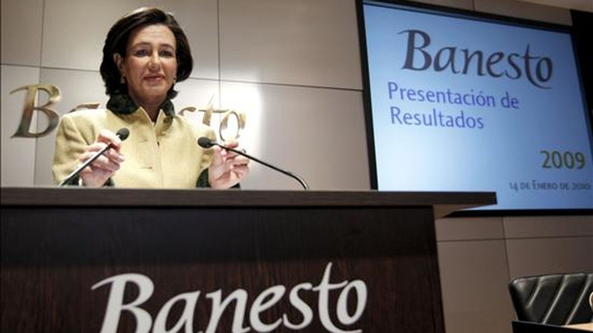 La presidenta de Banesto, Ana Patricia Botín. EFE/Archivo