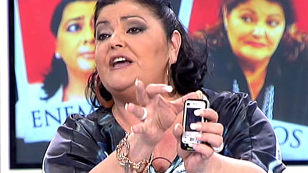 Charo Reina, lágrimas por una 'íntima enemistad'