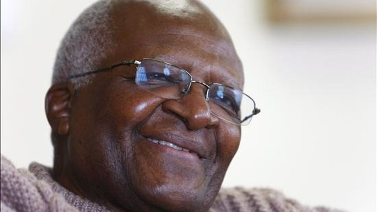 El arzobispo emérito anglicano sudafricano y Premio Nobel de la Paz, Desmond Tutu. EFE/Archivo