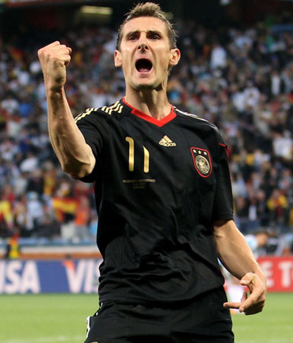 Miroslav Klose es el segundo goleador en la historia de los Mundiales con 14 goles