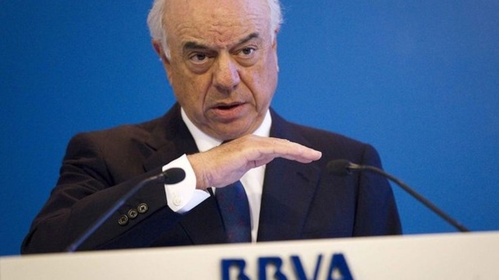 Imagen de archivo del presidente del BBVA, Francisco González