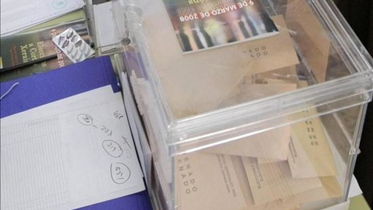 Una urna donde los votantes depositan su voto. EFE/Archivo Una urna donde los votantes depositan su voto. EFE/Archivo