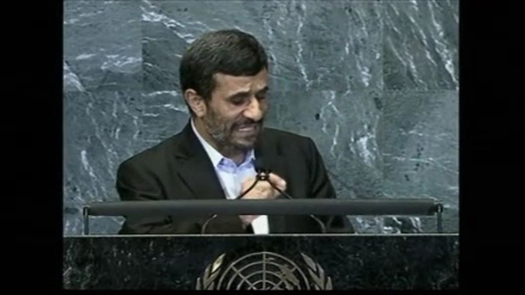 Ahmadineyad ve a EEUU tras el 11-S