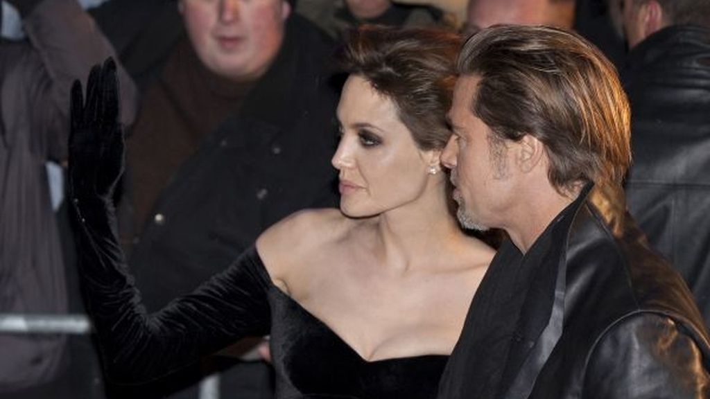 Jolie y Pitt, muy acaramelados
