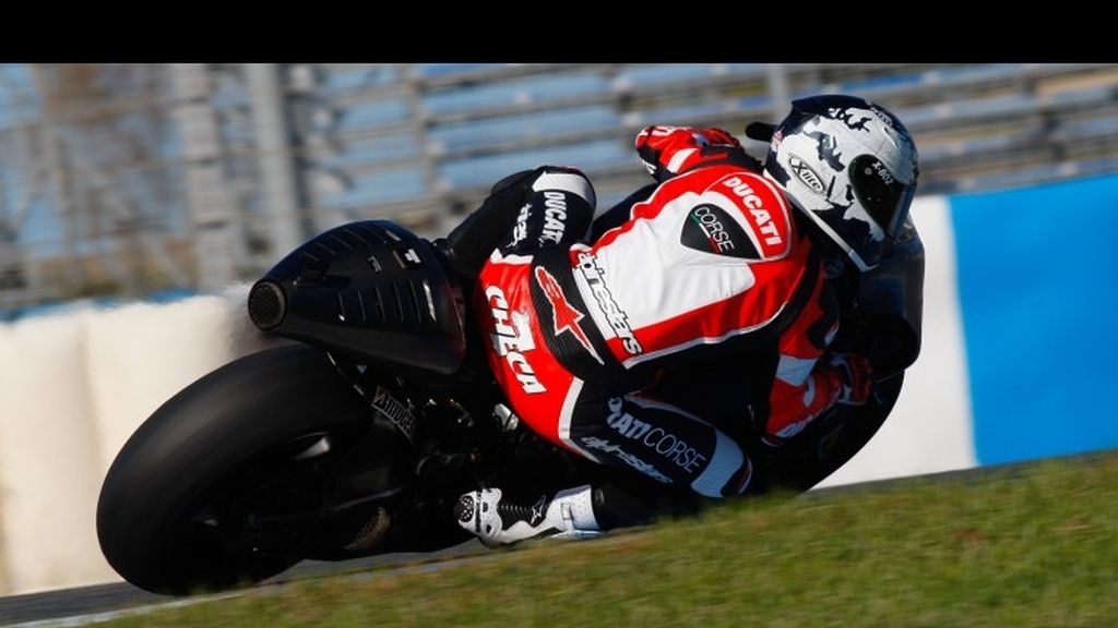 Ducati prueba la GP12 en Jerez