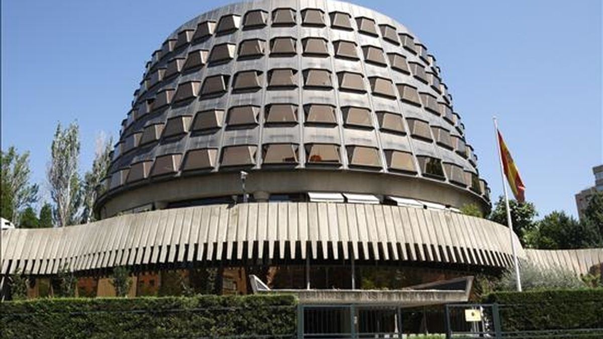 Edificio sede del Tribunal Constitucional en Madrid. EFE/Archivo